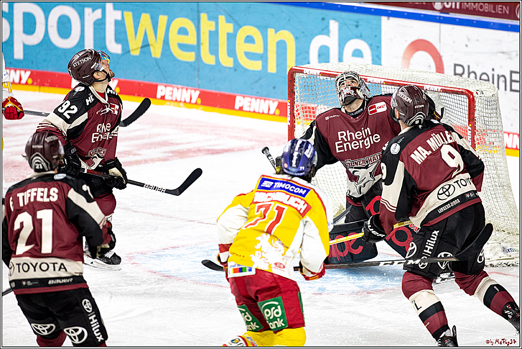 PENNY DEL;  Koelner Haie - Duesselorfer EG; Koeln, 21.01.2021